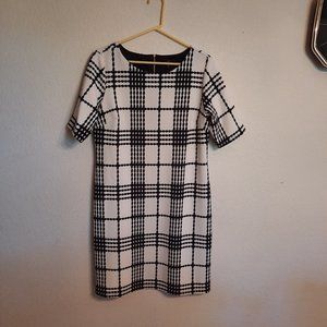 Black and White Work Dress